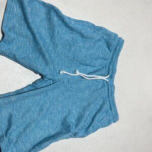 🏷️ Man Wan Walk Beach Sweat Shorts – Light Blue – Medium